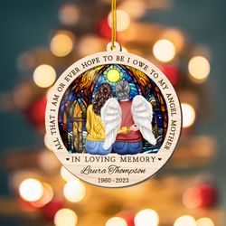 personalized human memorial suncatcher you in my loving memory