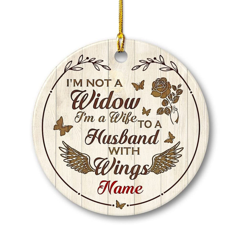 Personalized Husband Memorial Ceramic Ornament.jpg