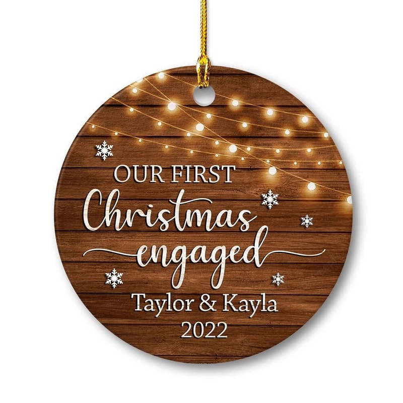 Personalized Ornament Engaged First Christmas Couple.jpg