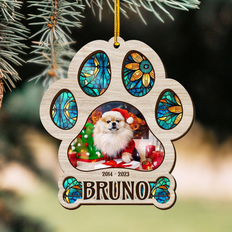 Personalized Pet Memorial Suncatcher Ornament Custom Photo.jpg
