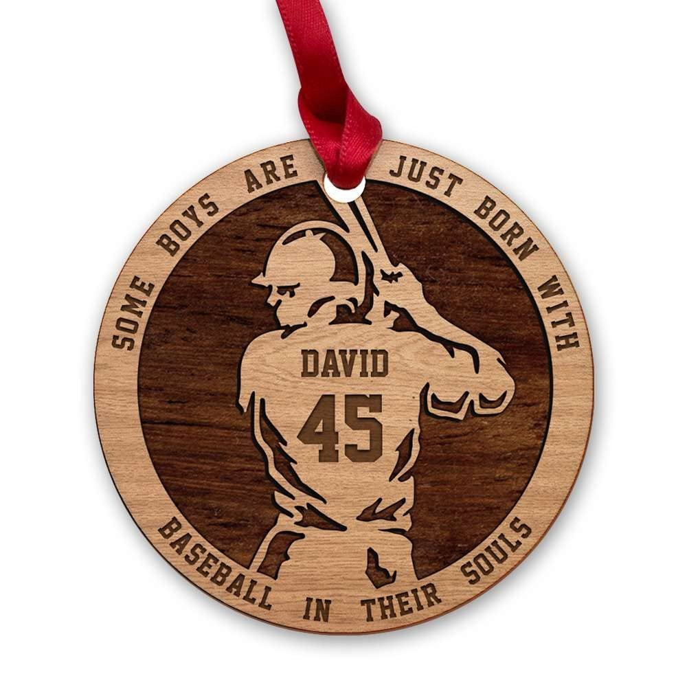 Personalized Wood Baseball Ornament Custom Name Number.jpg