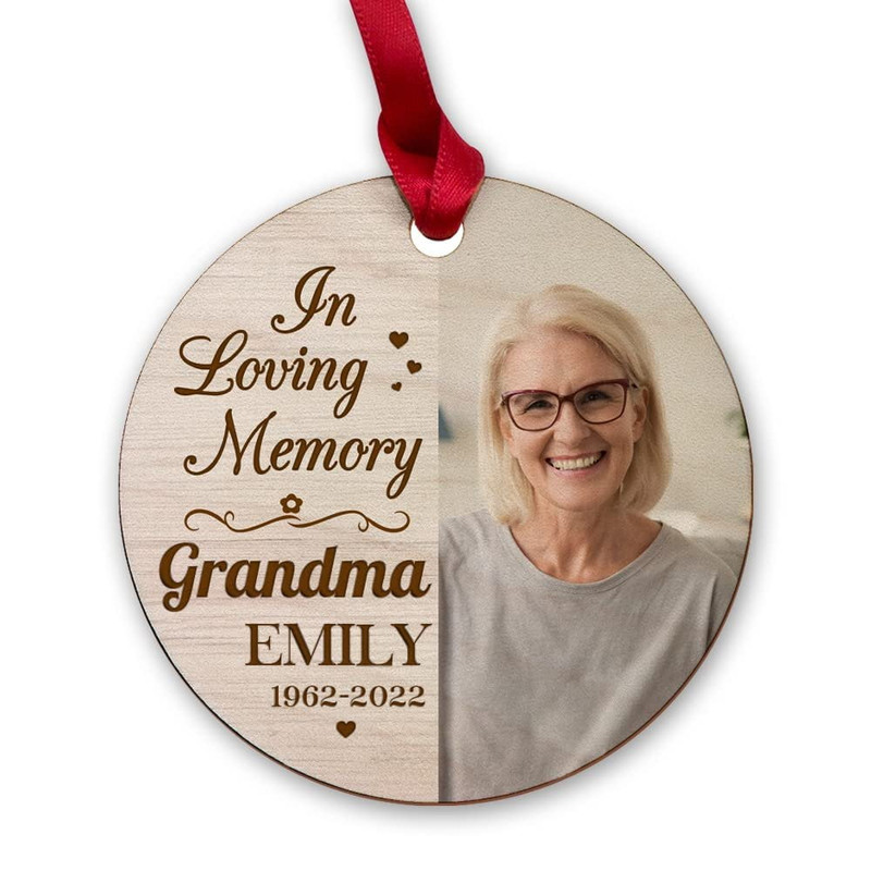 Personalized Wood Memorial Grandma Ornament Christmas Gift.jpg