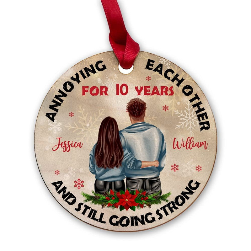 Personalized Wood Ornament Annoying Each Other For Couple.jpg