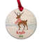 Personalized Wood Ornament Reindeer Christmas Gift.jpg
