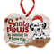 Santa Paws is Coming to Town Personalized Ornament.jpg