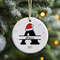 Name Custom Christmas Ornament, 2023 Christmas Ornament, Cute Custom Initial Christmas Ornament, Monogram Hanging Ornament for Christmas.jpg