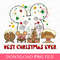 Best Christmas Ever Png, Merry Christmas Png, Christmas Mouse Ear Png, Stars and Balloons Png, Christmas Tree Png, Png File For Sublimation.jpg