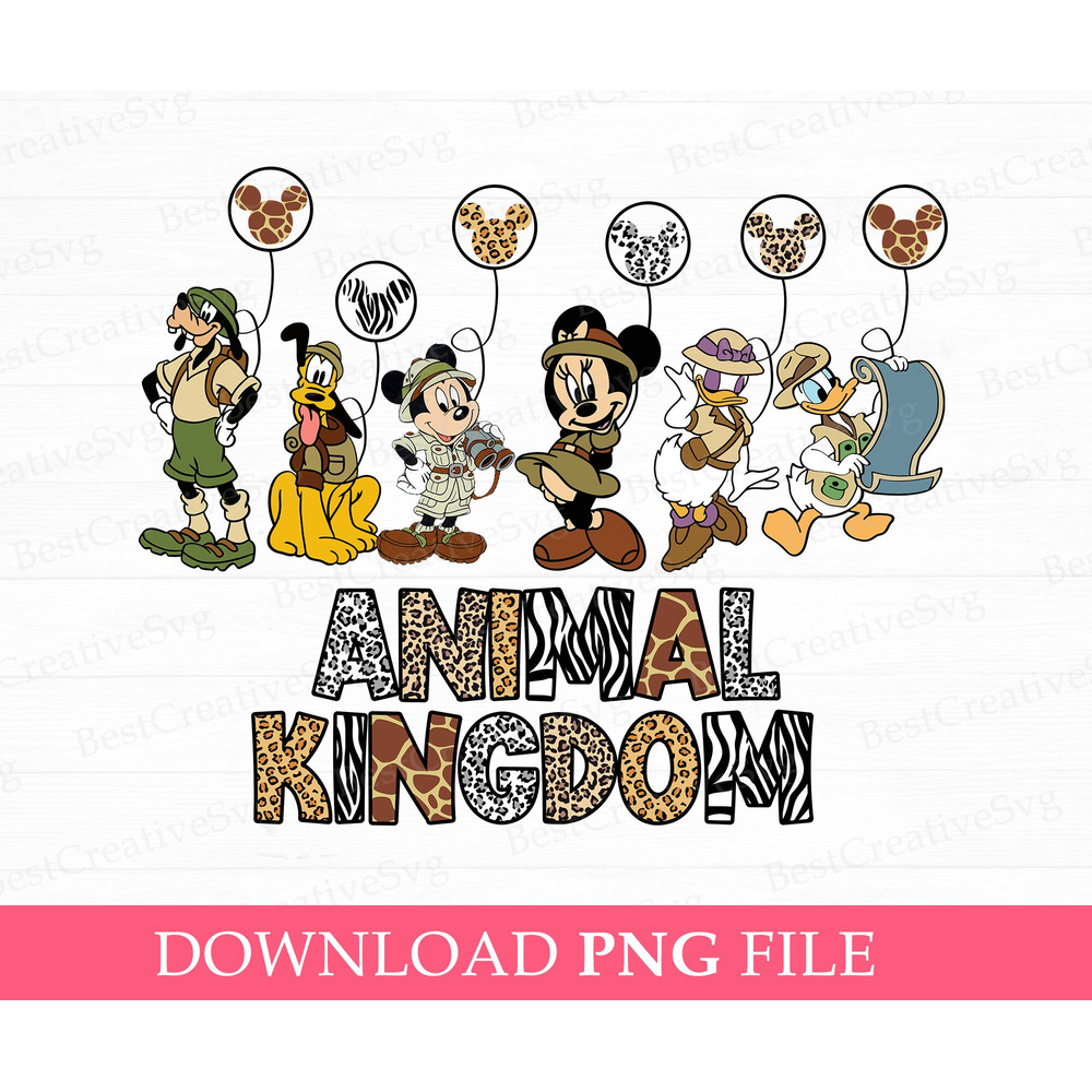 Family Safari Trip Png, Animal Kingdom Png, Mouse and Friends Safari Png, Family Vacation Png, Vacay Mode, Png File For Sublimation.jpg