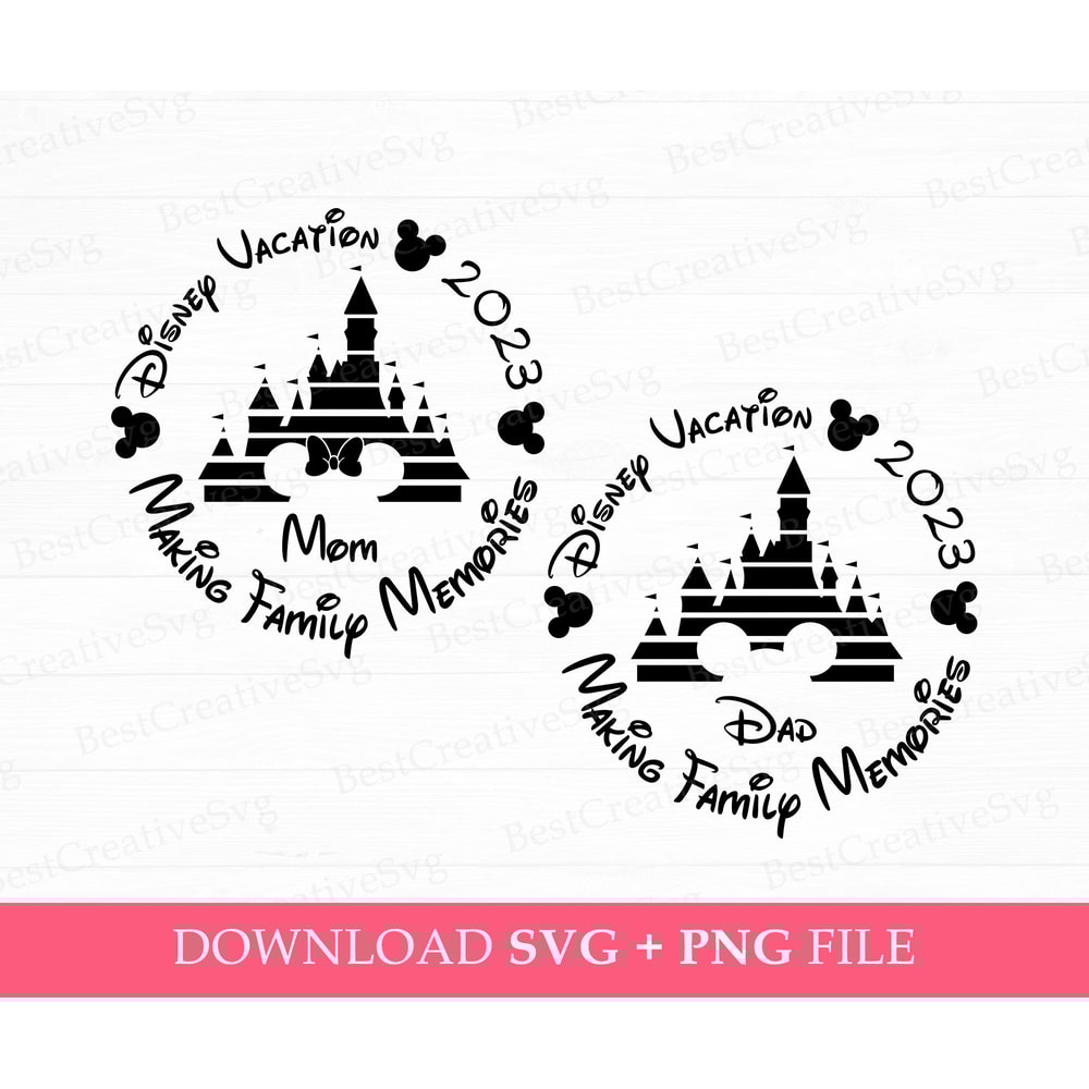 Family Vacation 2023 Svg, Making Family Memories Svg, Family Trip 2023 Svg, Magical Kingdom Svg, Vacay Mode 2023, Svg Files For Cut.jpg