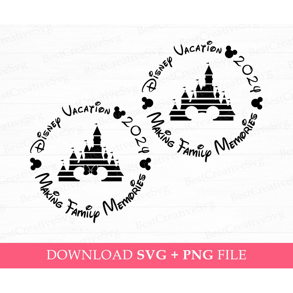 Family Vacation 2024 Svg, Making Family Memories Svg, Magical Kingdom Svg, Family Trip 2024 Svg, Vacay Mode 2024, Svg Files For Cut 1.jpg