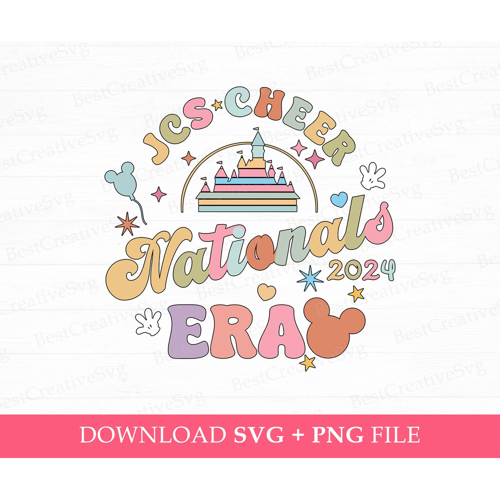 JCS Cheer Nationals 2024 Era Svg, Magical Kingdom Svg, Cheer Nationals 2024 Svg, Mouse Head and Hands Svg, Png Svg Files For Print.jpg