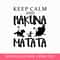 Keep Calm and Hakuna Matata Svg, Wild Trip Svg, Family Trip Svg, Animal Kingdom Svg, Family Vacation Svg, Svg Png Files For Print.jpg