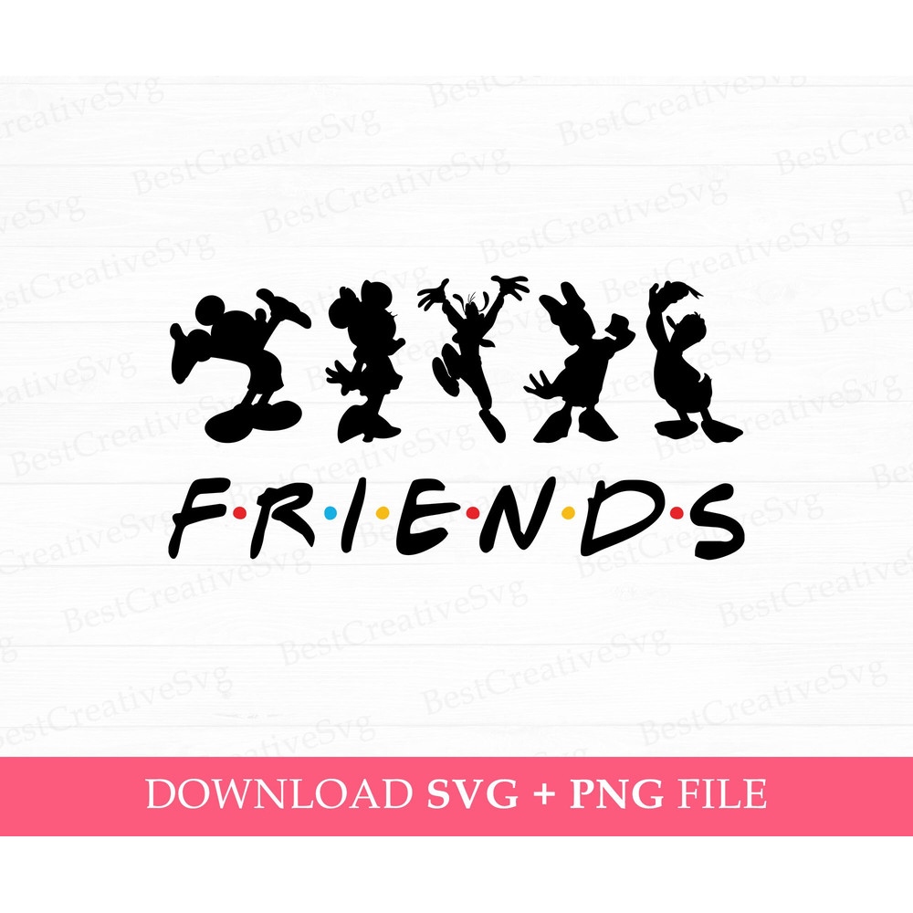 Mouse and Friends Svg, Family Trip Svg, Mouse and Friends Silhouettes, Family Vacation 2024 Svg, Vacay Mode, Svg Png File For Print.jpg