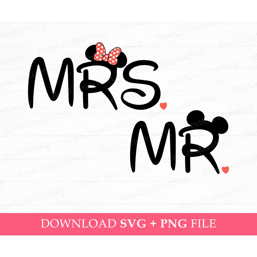 Mrs and Mr Mouse Svg, Family Trip Svg, Magical Kingdom, Family Vacation Svg, Couple Trip Svg, Vacay Mode, Png Svg Files For Print.jpg