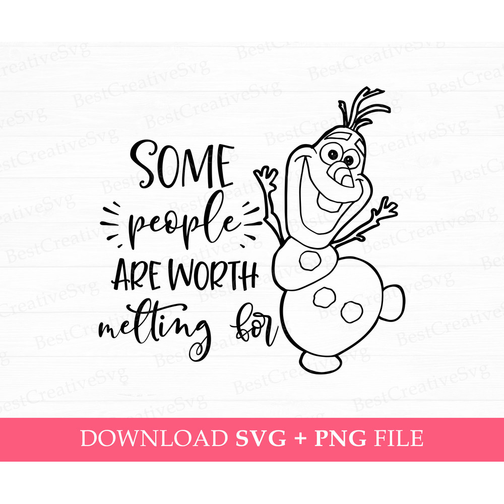 Some People Are Worth Melting For Svg, Snowman Svg, Cute Character Quote Svg, Family Trip Svg, Family Vacation Svg, Vacay Mode, Png Svg File.jpg