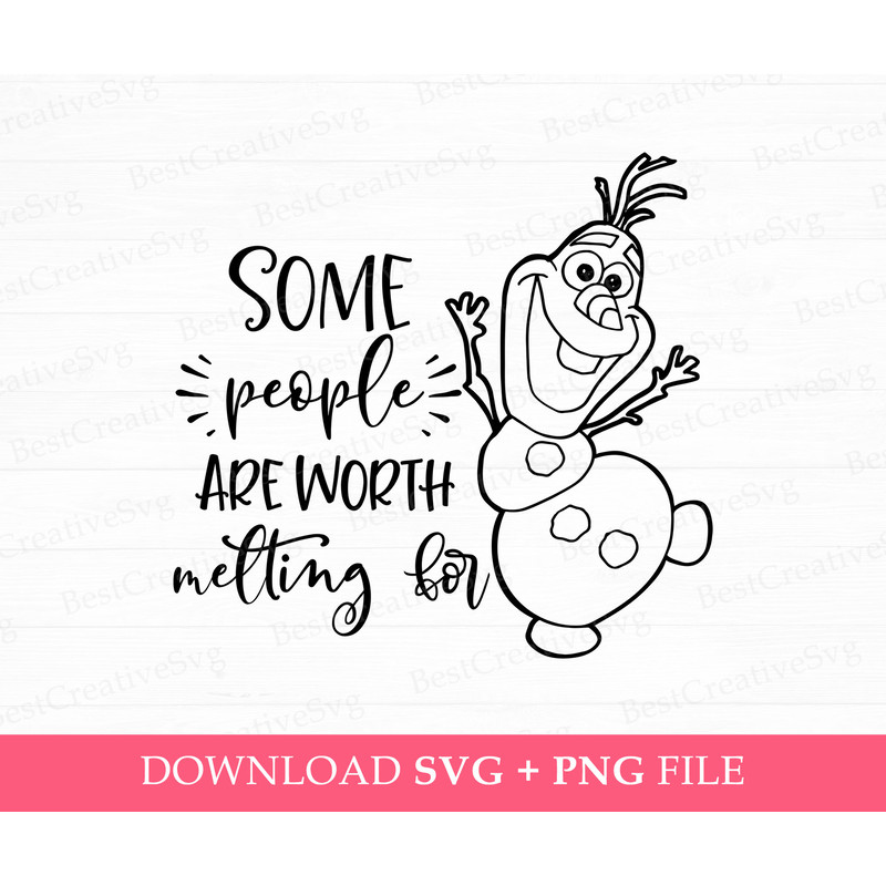 Some People Are Worth Melting For Svg, Snowman Svg, Cute Character Quote Svg, Family Trip Svg, Family Vacation Svg, Vacay Mode, Png Svg File.jpg