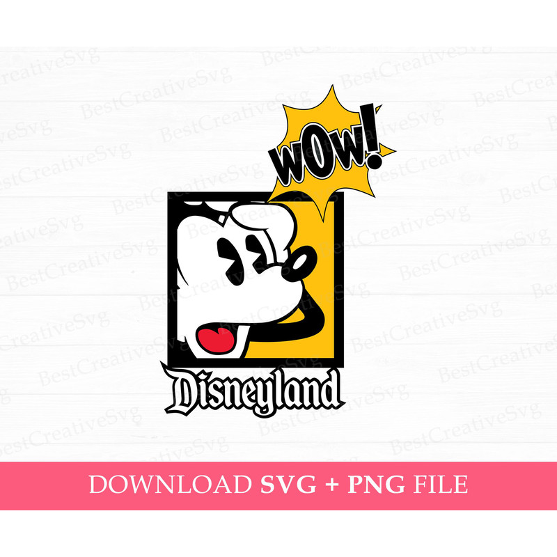 Surprised Mouse Svg, Family Vacation Svg, Magical Kingdom Svg, Mouse Wow Svg, Family Trip Svg, Vacay Mode, Png Svg Files For Print.jpg
