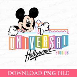 universal studios png, family trip 2024 png, family vacation png, cute mouse png, vacay mode 2024 png, hollywood png, su