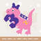 3 Rex Svg, Girl Three Rex Dinosaur Svg, Girl 3rd Birthday Svg, Three Year Old Girl Dinosaur Birthday T Shirt, SVG, DXF, Cut Files for Cricut.jpg