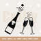 Champagne and Glass Clinking, Svg, Png, Pdf, Jpg, cricut, cut file, sublimation png file, instant download, sublimation file, SVG, cut file.jpg