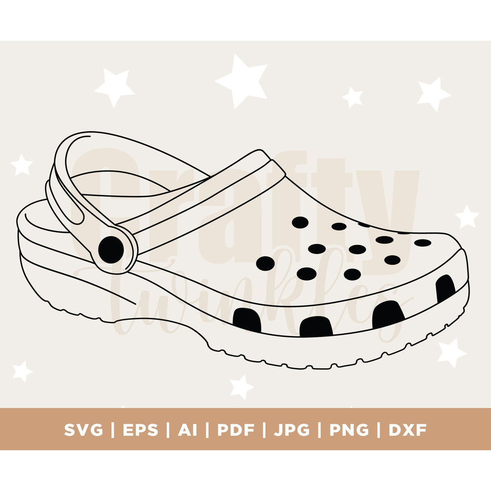 Croc Shoe Svg, Croc Shoe Png, Croc Shoe Clipart, Croc Shoe Vector,Croc Shoe Silhouette,Croc Shoe Jpg, Croc Shoe Pdf, Croc Shoe Eps, Cricut.jpg