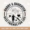 Daddy and daughter best friends for life svg, father and daughter silhouette clip art, Silhouette, Cricut, Cut File, PNG, PDF, Digital.jpg