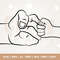 Fist Bump SVG, Papa and Grandson svg, Father and Son SVG, Daddy Svg, Son Svg, Cut File, Cameo Cut File, Svg for shirts, Cricut.jpg