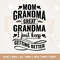 Great Grandma SVG, Grandma Saying Svg, Granny Svg, Great Grandma, Grandma Svg, Png, Svg, Eps, Dxf, Silhouette, Cricut, Cut File, PNG, PDF.jpg