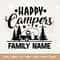 Happy Campers SVG, Camping svg, Outdoor svg, Adventure svg, Camp Flag svg, Camp Bucket svg, Camper Svg, Cut Files, Silhouette, Cricut 1.jpg