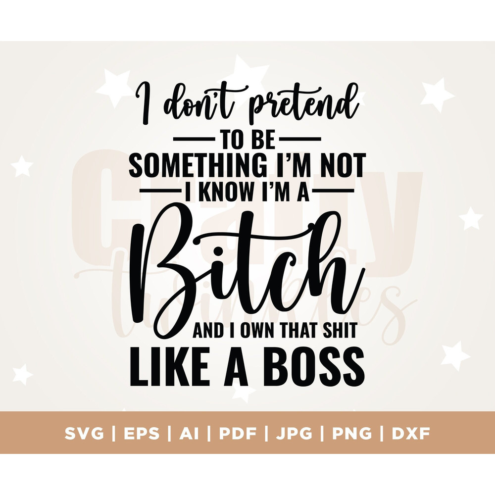 Like A Boss svg and dxf Cut Files, Adult Humor svg, Funny Adult svg, cut files, Printable png, cricut, Instant Download, Png, Svg, cut file.jpg