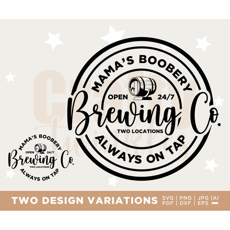 Mama's Boobery svg, Funny Breastfeeding svg, Mom life svg, Breastfeeding Brewery svg, png, Digital file download, Cut File For Cricut.jpg