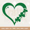 Shamrock Sparkly Heart SVG, PNG, JPG, Leaf Clover Love Lucky Sublimation Design Eps Dxf, Happy St. Patrick's Day, cut file, cameo, lucky png.jpg