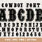 WESTERN FONT SVG, Western Alphabet Svg, Western Letters and Numbers Svg for Cricut, Cowboy Svg, cricut, png, sublimation 1.jpg