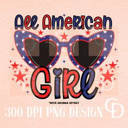 all american girl png sublimation downloads,july 4th png,4th july sublimation png, patriotic png, american png, usa,ret