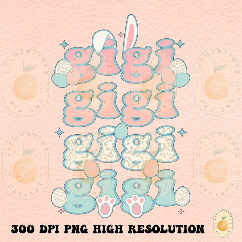 Easter Gigi PNG, Digital Download,Retro png,Easter png,Easter sublimation,Trendy png,Gigi bunny png,Gigi designs,Digital Design,Happy Easter.jpg