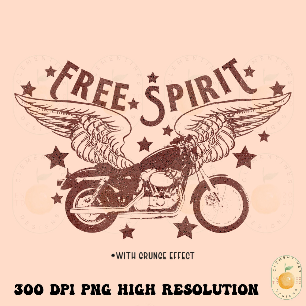 Free Spirit PNG-Sublimation Download-Rocker Sublimation,Edgy designs, Boho sublimations,grunge png,Free spirit png, Retro png,biker png.jpg