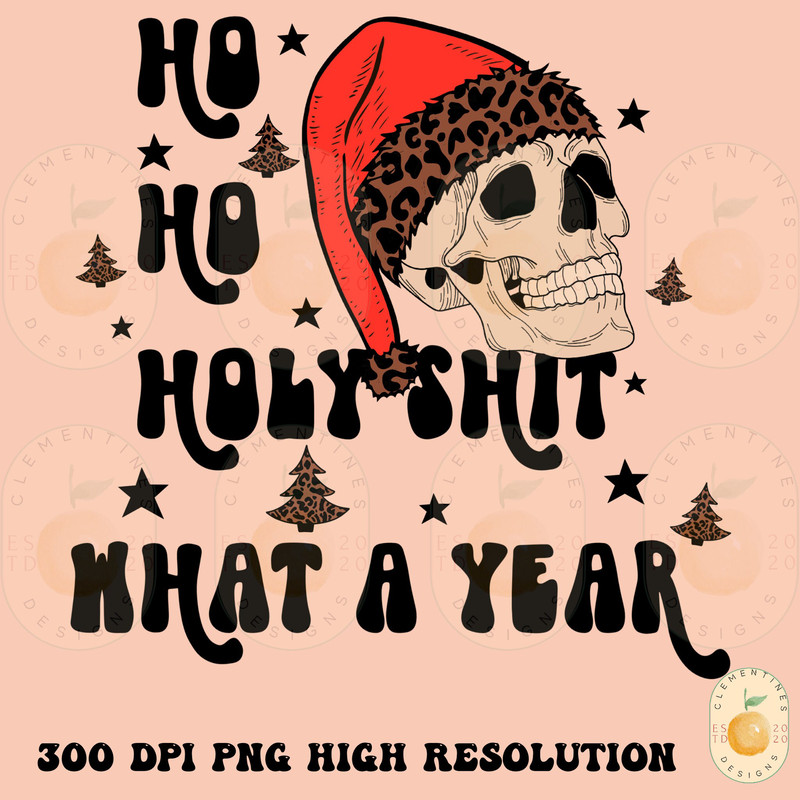 Ho ho holy what a year png, Happy Holidays png, Christmas sublimations, Retro Christmas png,Holiday png,funny Christmas png,Christmas saying.jpg