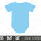 Baby onesie svg, baby svg, baby blue onesie clipart, baby shower svg, babygrow svg png, dxf, baby onesie cricut silhouette svg cutting file.jpg