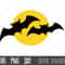 Bats svg, bats silhouette svg, moon svg, black bats svg, halloween bat svg, bats png, dxf, halloween bat cricut silhouette svg cutting files.jpg