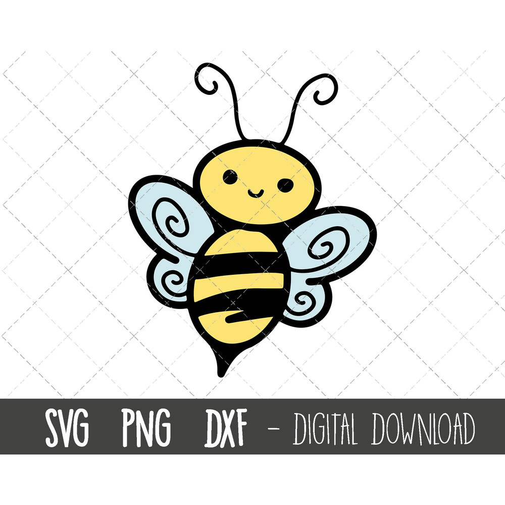 Bee SVG, bumblebee svg, honey bee svg, bee clip art, bee kind svg, bee png, dxf, honey pot svg, bumblebee cricut silhouette svg cutting file.jpg