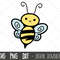 Bee SVG, bumblebee svg, honey bee svg, bee clip art, bee kind svg, bee png, dxf, honey pot svg, bumblebee cricut silhouette svg cutting file.jpg