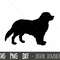 Bernese Mountain dog svg, dog svg, Bernese Mountain silhouette, Bernese Mountain outline png clipart, pet png, cricut silhouette cut file.jpg