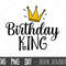 Birthday King SVG, Birthday boy svg, Birthday svg, Birthday cut file, Crown svg, king png, king clipart, King Cricut Silhouette cut file.jpg