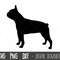 Boston Terrier svg, dog svg, Boston Terrier silhouette, Terrier outline png, Terrier clipart, dog pet png, dxf, cricut silhouette cut file.jpg