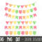 Bunting Banner SVG, birthday bunting svg, bunting clip art, flag svg, banner svg, party bunting vector, bunting cut files, cricut svg file.jpg
