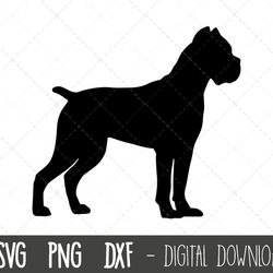 cane corso svg, dog svg, cane corso silhouette, cane corso outline png, cane corso clipart, pet dogpng, dxf, cricut silh