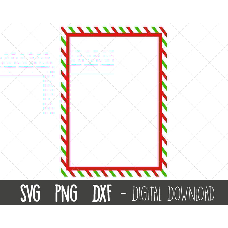 Christmas candy cane border svg, candy cane border png, candy cane svg, Christmas svg, candy cane outline, candycane cricut silhouette file 1.jpg