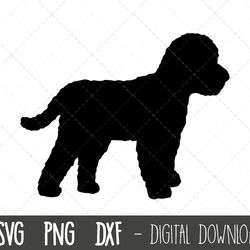 cockapoo svg, dog svg, cockapoo silhouette, cockapoo outline png, cockapoo clipart, pet dog png, dxf, cockapoo cricut si
