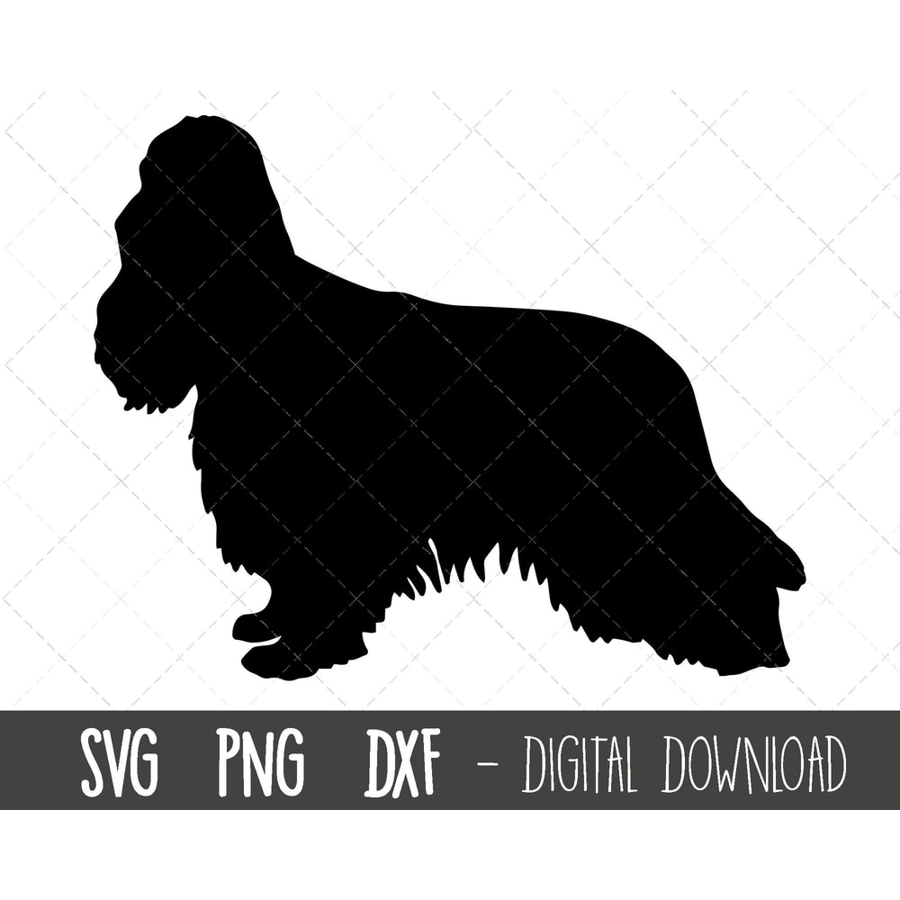 Cocker Spaniel svg, dog svg, Cocker Spaniel silhouette, Spaniel outline png, Spaniel clipart, dog pet png, cricut silhouette svg cut file.jpg