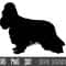 Cocker Spaniel svg, dog svg, Cocker Spaniel silhouette, Spaniel outline png, Spaniel clipart, dog pet png, cricut silhouette svg cut file.jpg